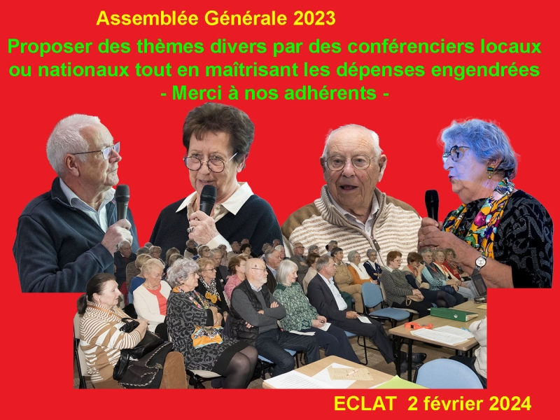 Assemblée générale ECLAT