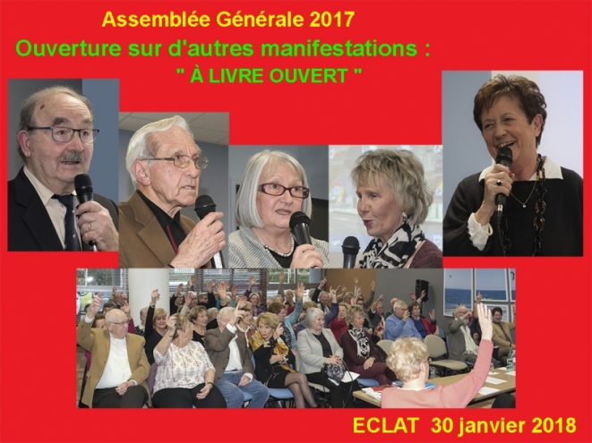 AG ECLAT 2017  le 30 01 2018