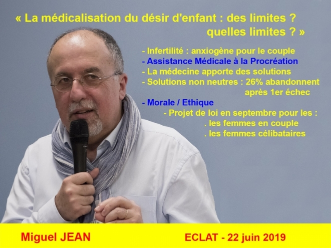 Pr.Miguel JEAN à ECLAT