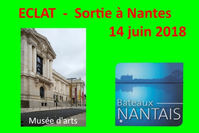 sortie annuelle ECLAT le 14 juin 2018