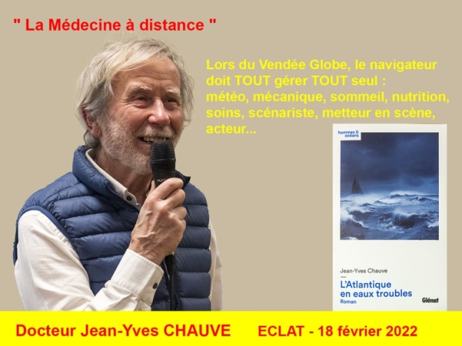 ECLAT reçoit le Dr. JY.CHAUVE