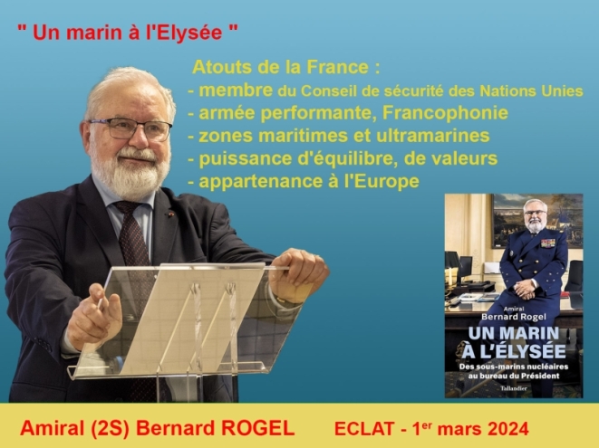 Amiral Bernard ROGEL à ECLAT