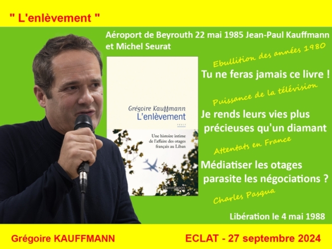 Grégoire Kauffmann à ECLAT