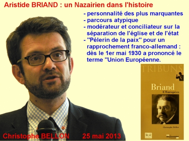 Christophe BELLON conférence 130525