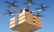 Pizza livrée  par drone