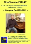 Affiche Paul Misraki ECLAT  20 07 2023